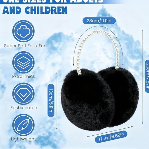 Ear Muffs Pearls main image 9